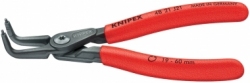 Szczypce do pierścieni Seegera wewnętrzne zagięte KNIPEX 48 21