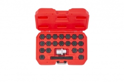 Zestaw kluczy do śrub antykradzieżowych BMW, 22 szt.