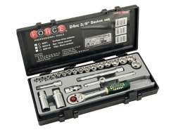 Zestaw nasadek 6-kąt. 3/8" 24cz. Force 3251