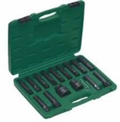 Kpl. 16szt. kluczy udarowych specjalnych 3/4",1"