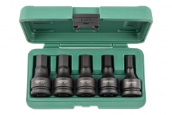 Kpl. kluczy ampulowych udarowych 3/4" 5szt.