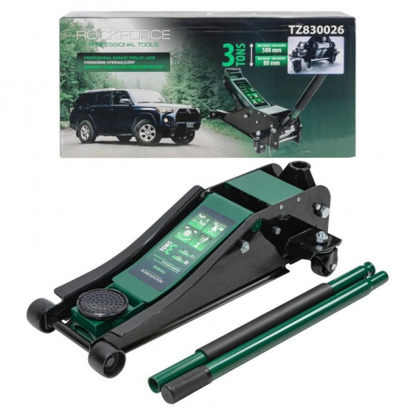 Podnośnik hydrauliczny przesuwny 3T Rockforce