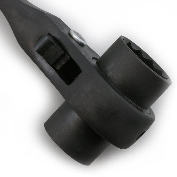 Klucz grzechotkowy do rusztowań 19x22mm racza FORCE