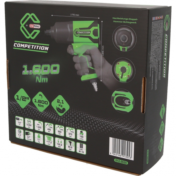 Klucz pneumatyczny 1/2