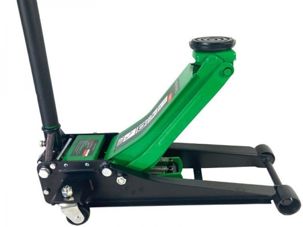 Podnośnik hydrauliczny przesuwny 3T niskoprofilowy Rockforce zielony