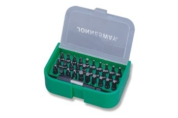 Zestaw 31szt. końcówek wkrętakowych 1/4"