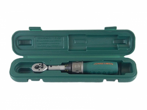 Klucz dynamometryczny 1/4" 6-30 Nm lewo-prawo Jonnesway