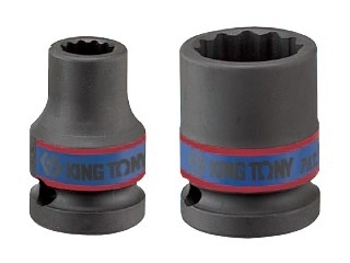 Nasadka krótka udarowa 3/4" 12-kąt. King Tony