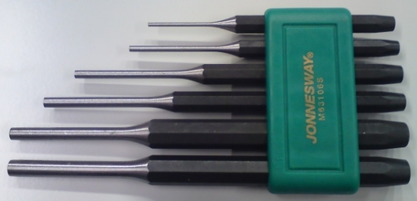 Kpl. wybijaków 2-8mm 6szt.