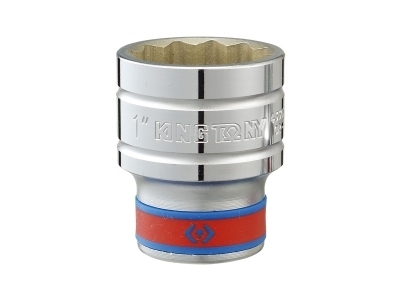 Nasadka krótka 1/2" 12-kąt. calowa King Tony (RÓŻNE ROZMIARY)
