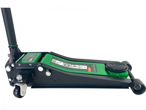 Podnośnik hydrauliczny przesuwny 3T niskoprofilowy Rockforce zielony