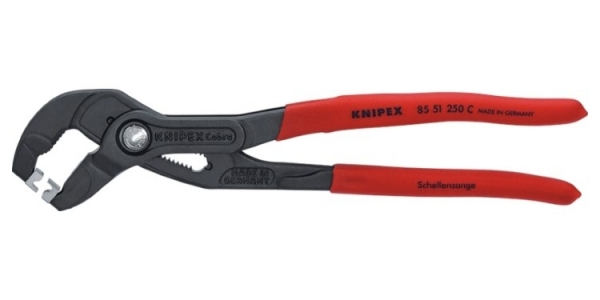 Szczypce do opasek i obejm zaciskowych Knipex Cobra