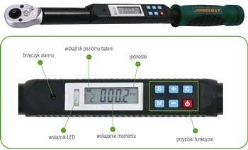 Klucz dynamometryczny elektroniczny