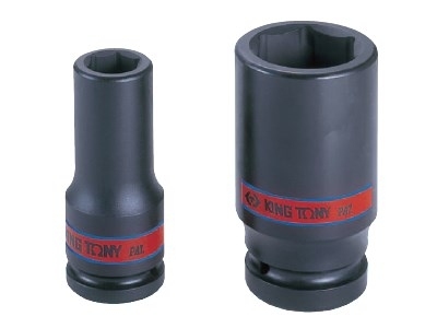 Nasadka udarowa długa 3/4" 6-kąt. calowa King Tony