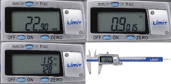 Suwmiarka elektroniczna  150/40mm LIMIT