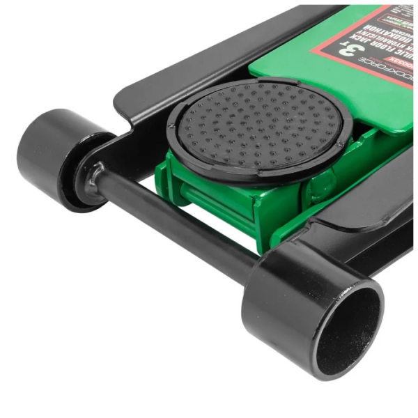 Podnośnik hydrauliczny przesuwny 3T niskoprofilowy Rockforce zielony