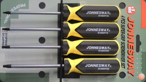Kpl. wkrętaków Torx T10-T25 4szt.