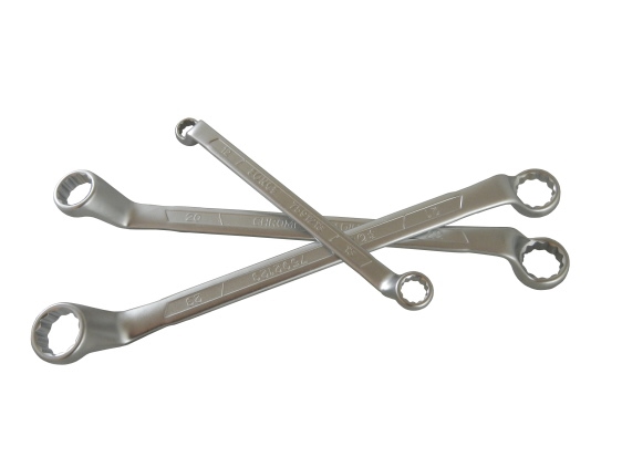 Zestaw 12 kluczy oczkowych-odgiętych 6-32mm Force 51213C