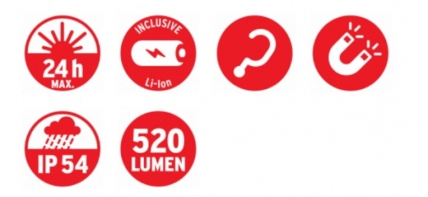 Lampa warsztatowa LED 520lm WL 500 A Brennenstuhl