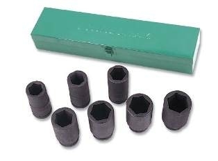 Zestaw nasadek  3/4" udarowych długich 6-kąt. 7szt.