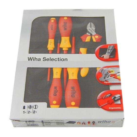 Kpl. narzędzi 5szt. izol. 1000V SoftFinish WIHA