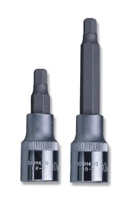 Klucz wpustowy 6-kąt. L-100mm z nasadką 1/2"